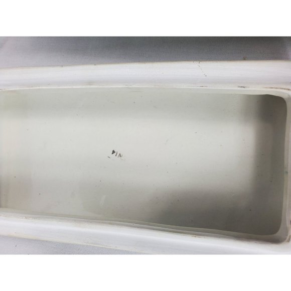 Antique Chinese Canton Porcelain Box & Cover Hand Painted - China 19th Century - Picture 4 of 10